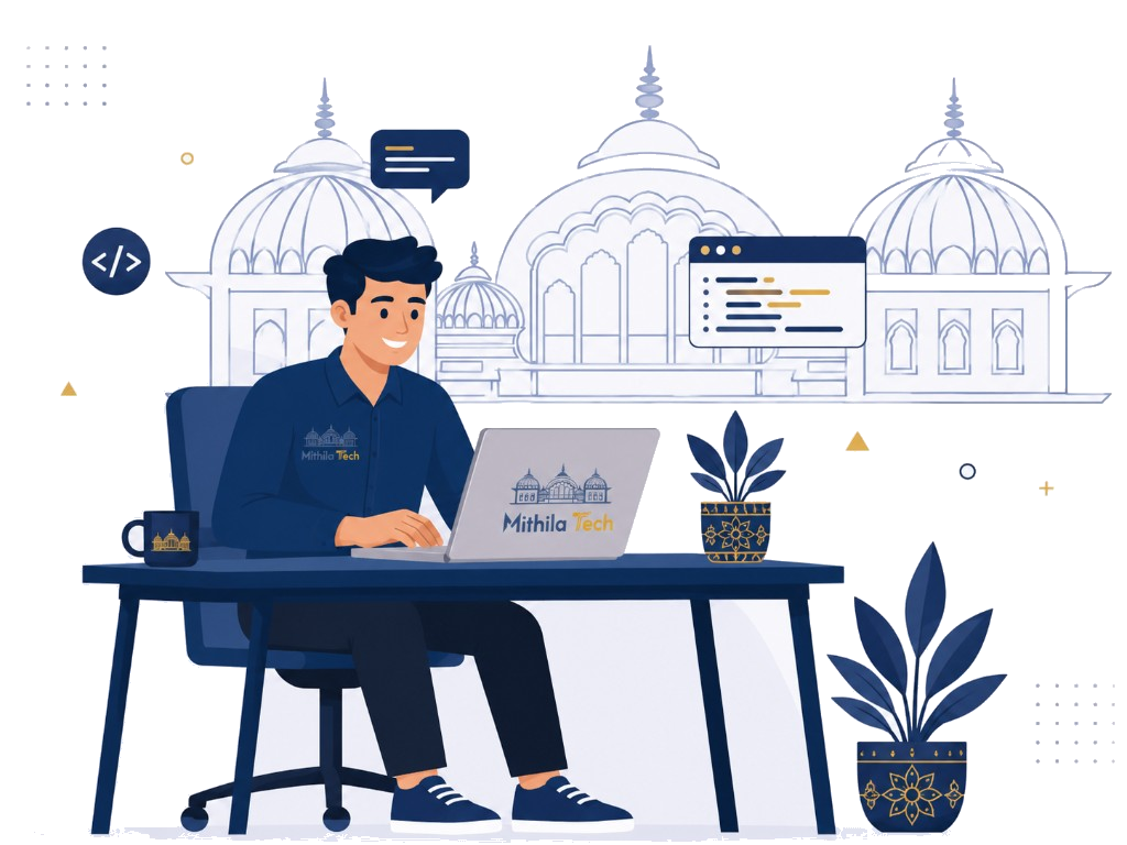 Mithila Tech developer at work